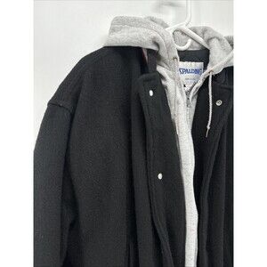 Vintage 90s Spalding Wool Varsity Jacket Size Large